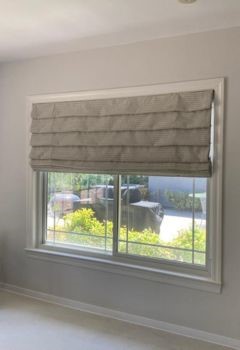 Roman Window Shades in Fremont